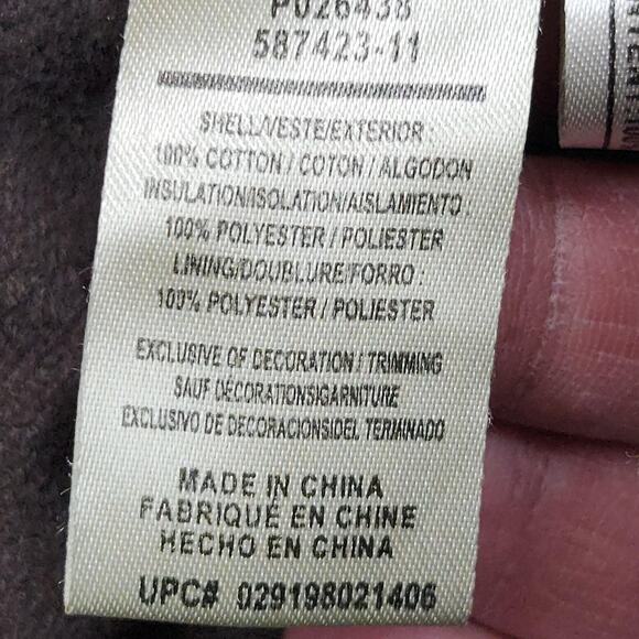 Walls Zero-Zone Jacket Mens 2XL Tall Tan Hooded Insulated Duck Canvas Work - Picture 16 of 16